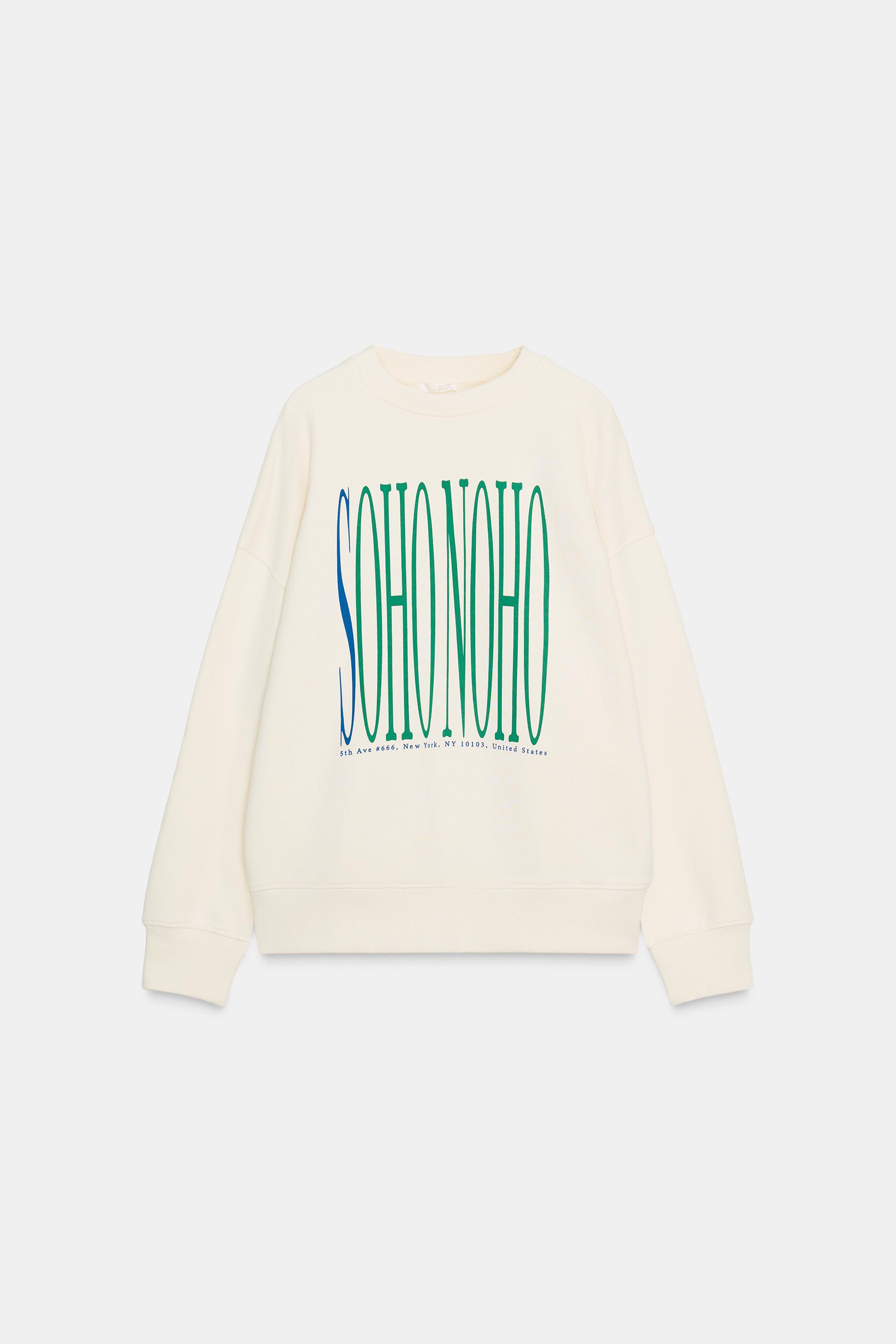 TEXT SWEATSHIRT